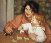 Pierre Renoir Child with Toys(Gabrielle and Jean) oil painting artist